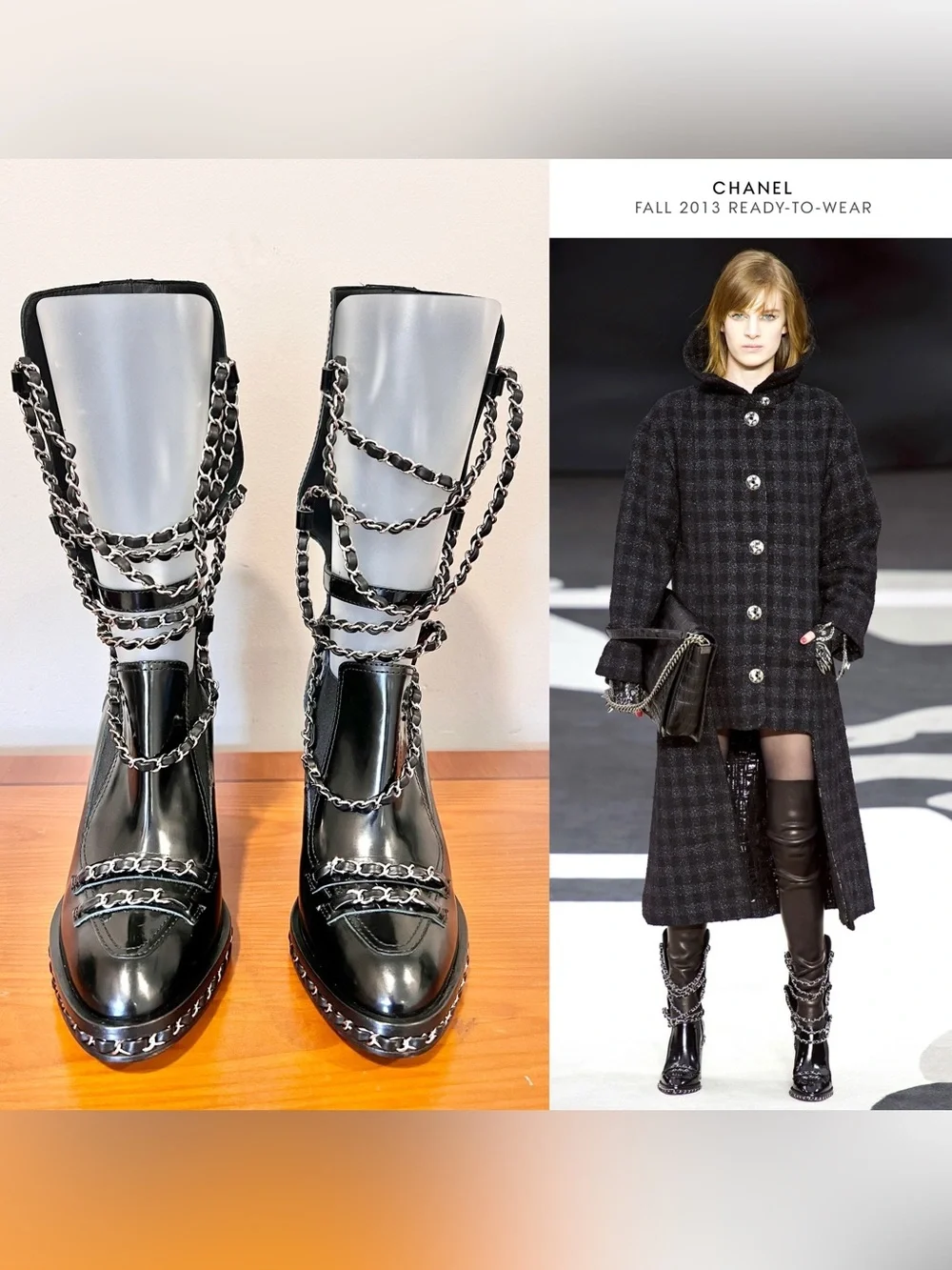 CHANEL | Shoes | Chanel By Karl Lagerfeld Rtw 23 Chain Obsession